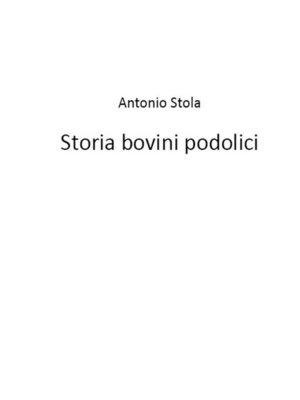 cover image of Storia bovini podolici